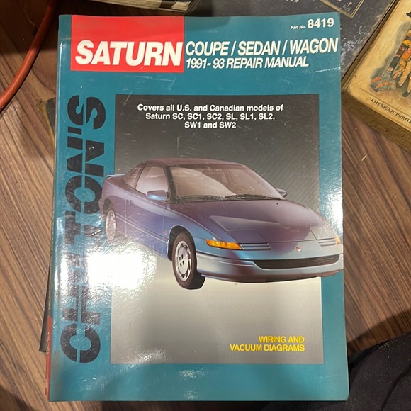 EUC Saturn Chilton’s Repair Manual - Picture 1 of 8